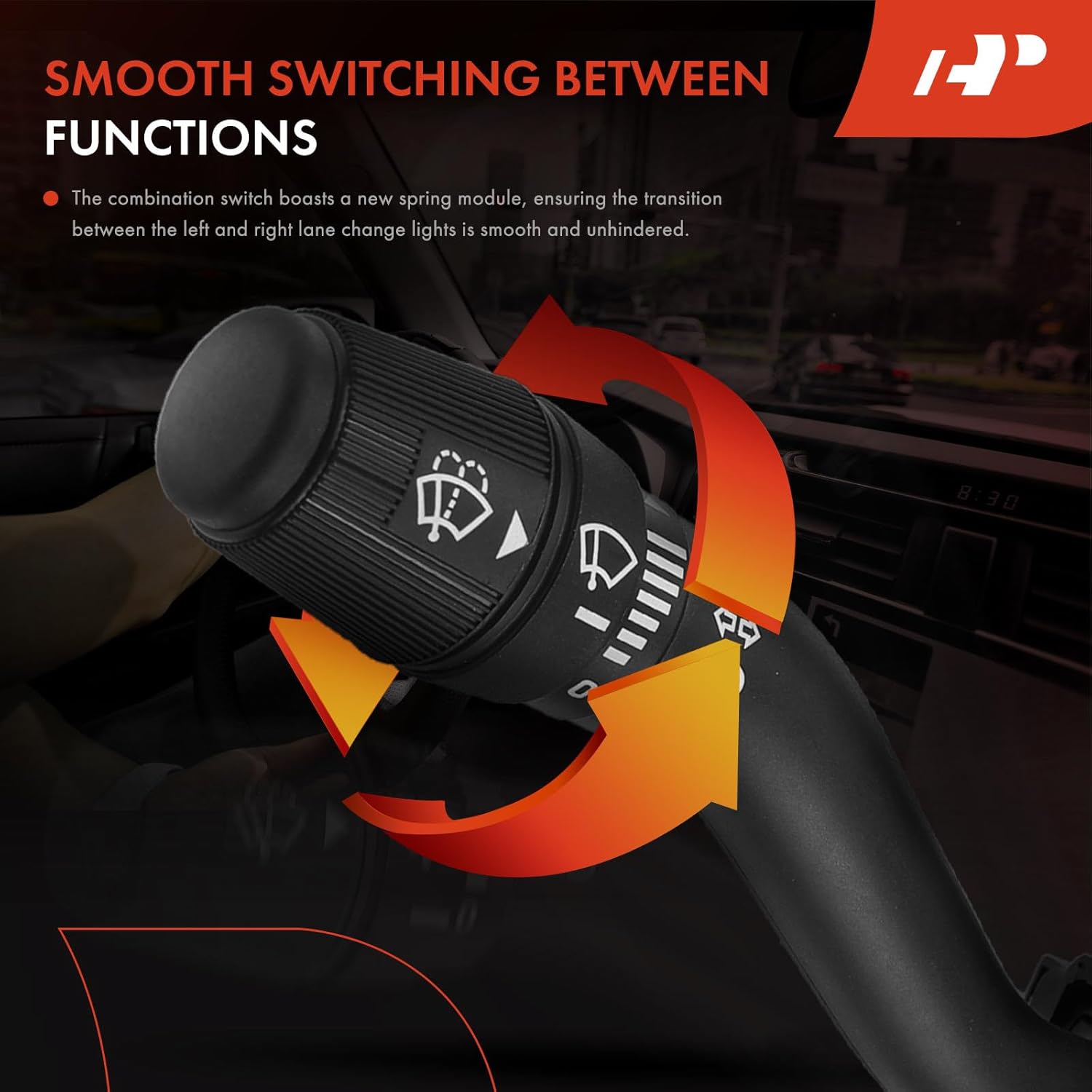 A-Premium Multifunction Switch Turn Signal Switch Headlamp Beam Wiper Washer Switch Compatible with Ford F-150 1997-1998, F-250 1997-1998, F-250/350/450/550 Super Duty 1999-2000# F65Z13K359AA