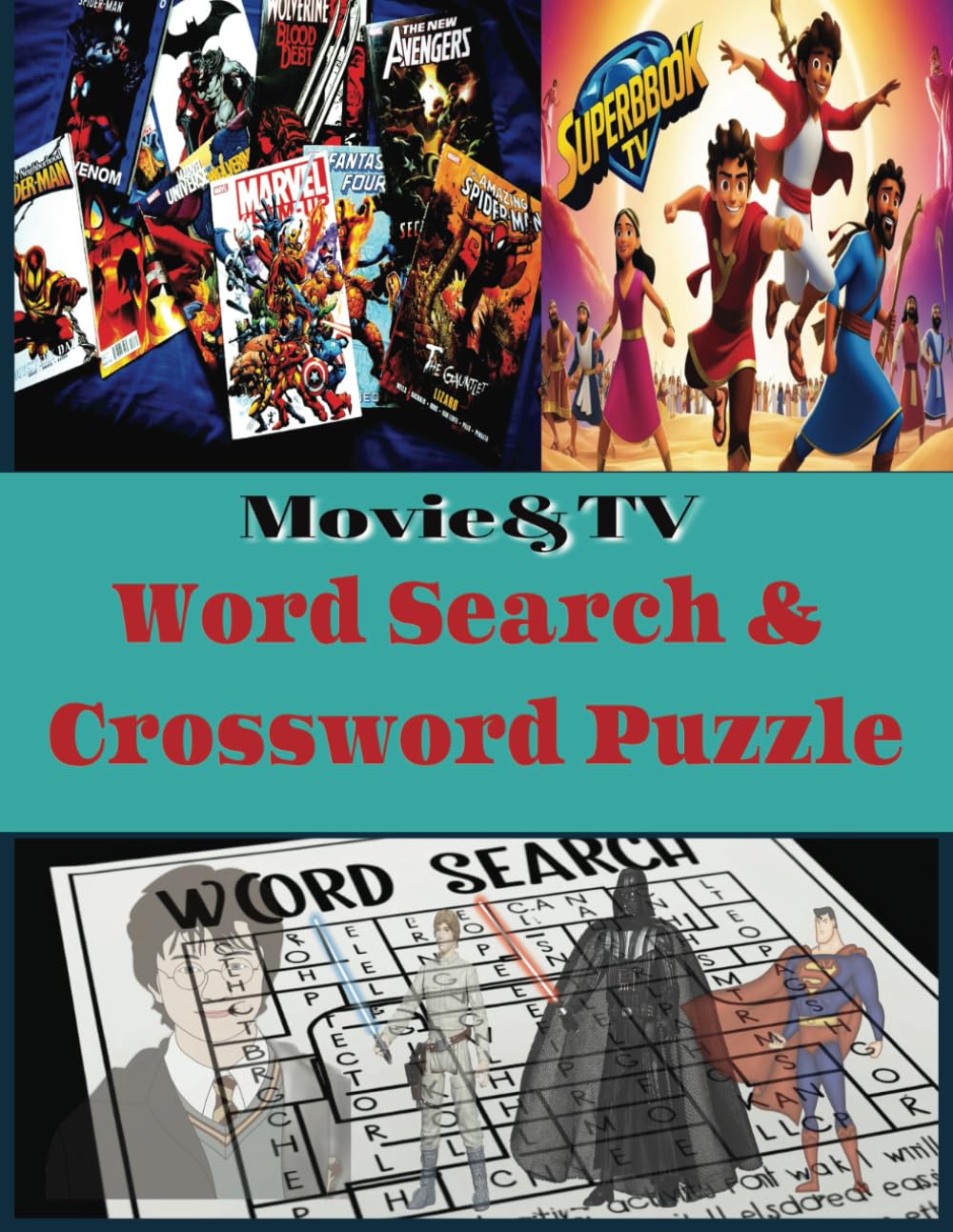 Movie&TV Word Search and Crossword Puzzle