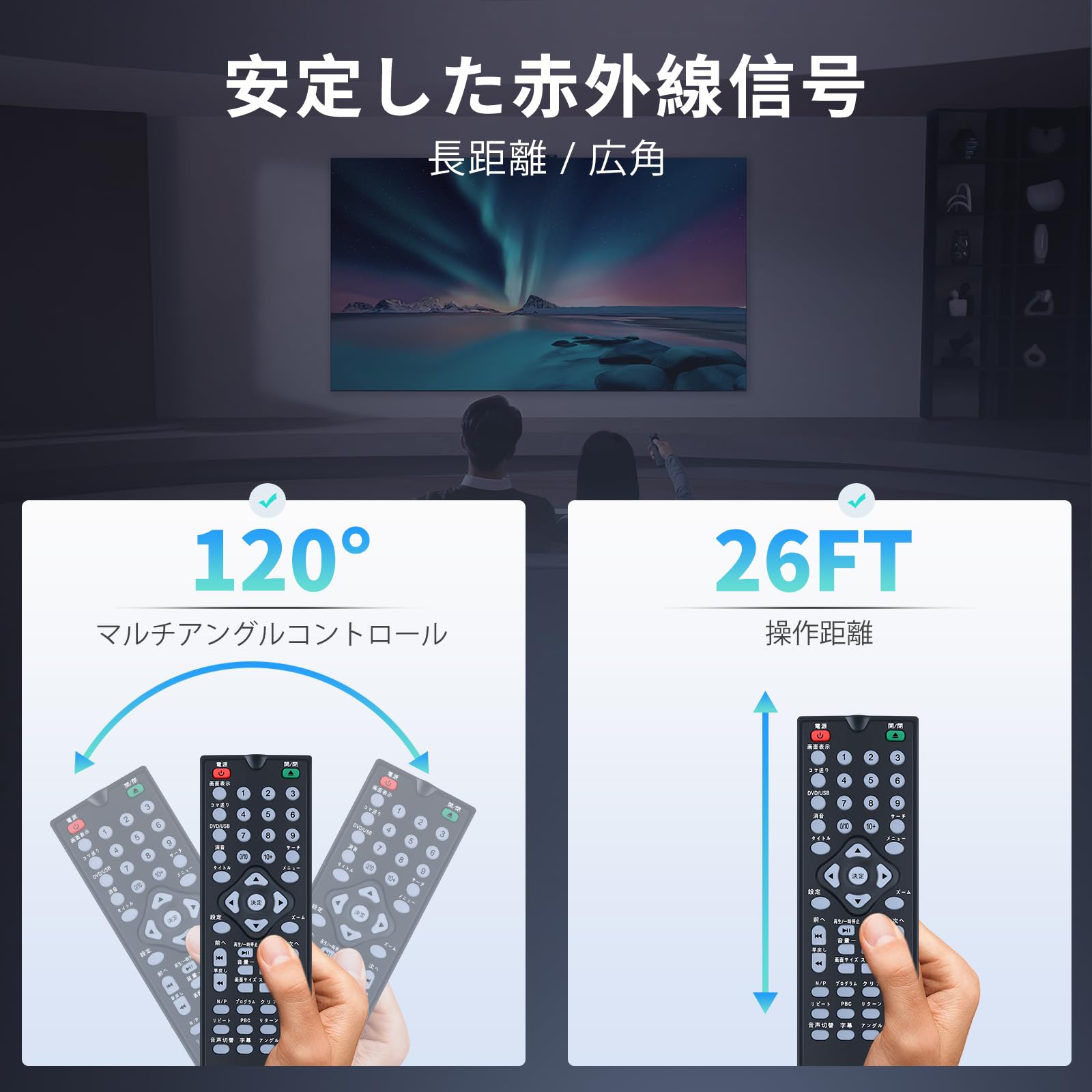 Amazon | DVDプレーヤーリモコン for Vertex Style ヴァーテックス