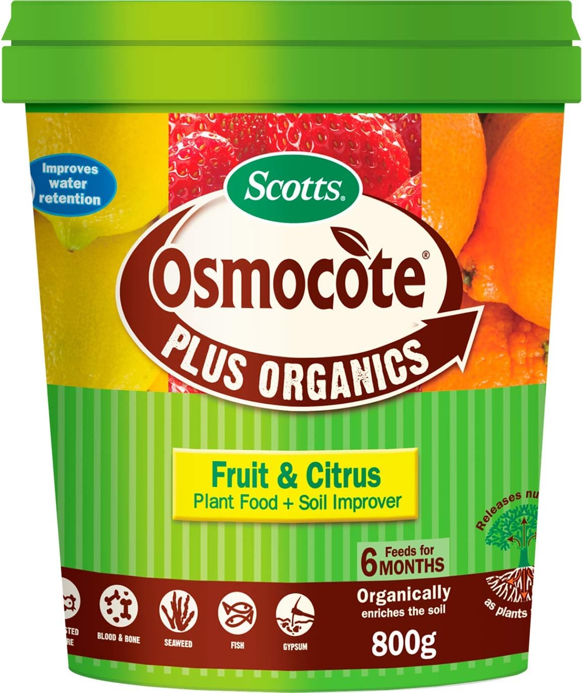 Scotts Osmocote Plus Organics Fruit & Citrus Fertiliser and Soil