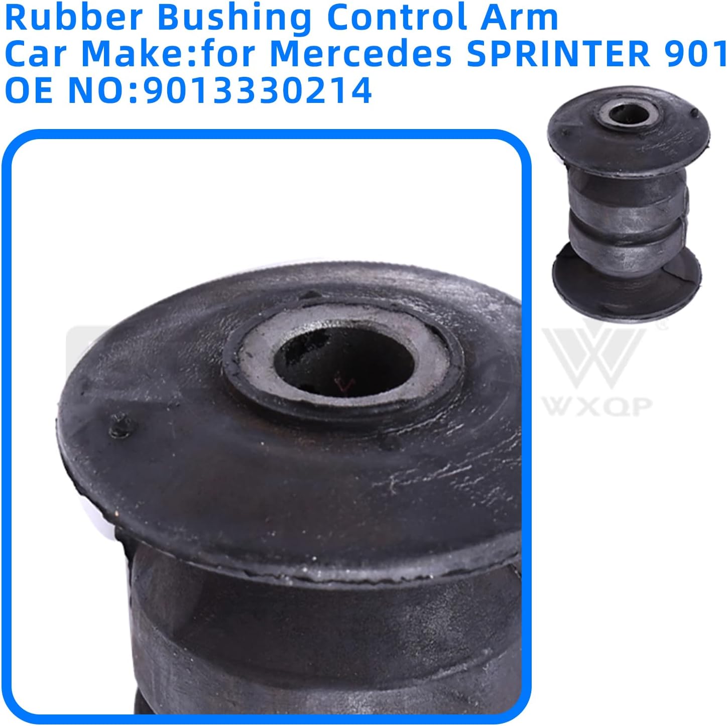 Black Car Front Rubber Bushing Control Arm Lower for Mercedes Sprinter 901 9013330214 68051756AA 5133818AA