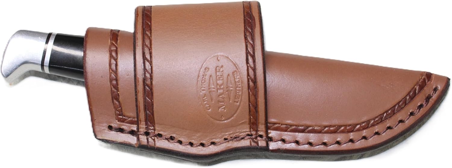 Crossdraw knife sheath. quality leather quality stitching. fix blade Nylon stitching. may defeat a 103. Knife holder.
