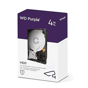 ②WD Purple WD40PURX 4TB 2 台セット 3.5インチHDD WD40PURZ | WD40PURZ | WesternDigital WD Purple セキュリティ