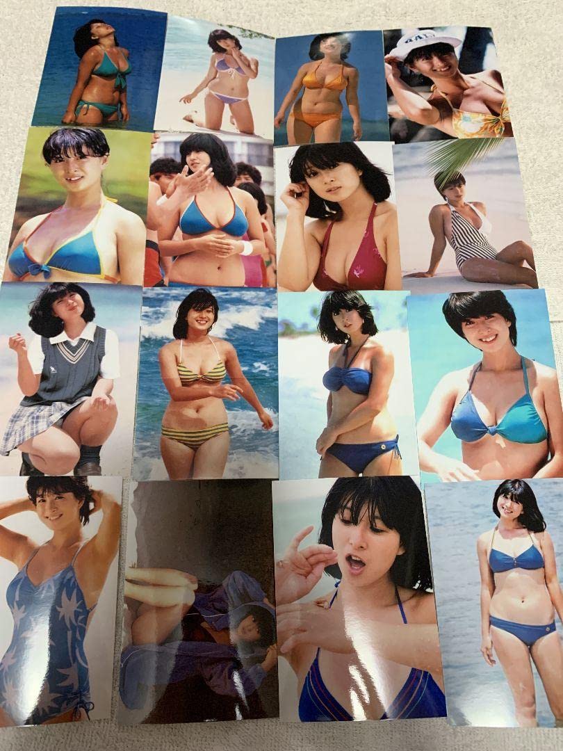 河合奈保子 超大判 B4相当 生写真 22 Amazon.co.jp: 河合奈保子写真B サイズはL版です。70枚セット : おもちゃ