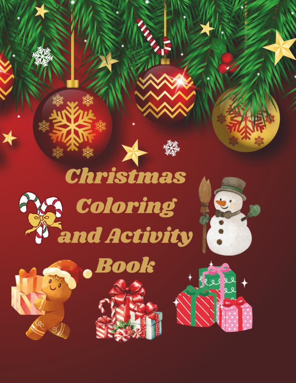 Christmas Coloring Activity Book