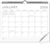 ZICOTO 2026-2027 Wall Calendar - Large 14.5x11.5" Professional Office Planner with Notes & US Holidays