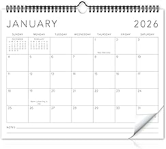 Beautiful 2026 Wall Calendar - Runs from January 2026 until July 2027 - Large 14.5" x 11.5" Office Wall Calendar for Easy Organizing