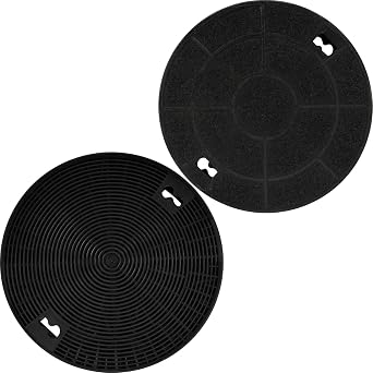 W10272068 Range Hood Charcoal Filter 2 Pack 7.625 in Compatible with Whirlpool Kitchenaid Samsung Stove Hood, Kitchen Hood Filters Replace 1550120 81550120 AH2367296 EA2367296 PS2367296