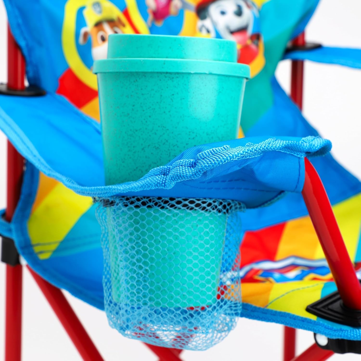 Toyland Paw Patrol Klappbarer Campingstuhl für Kinder mit Getränkehalter und Aufbewahrungstasche