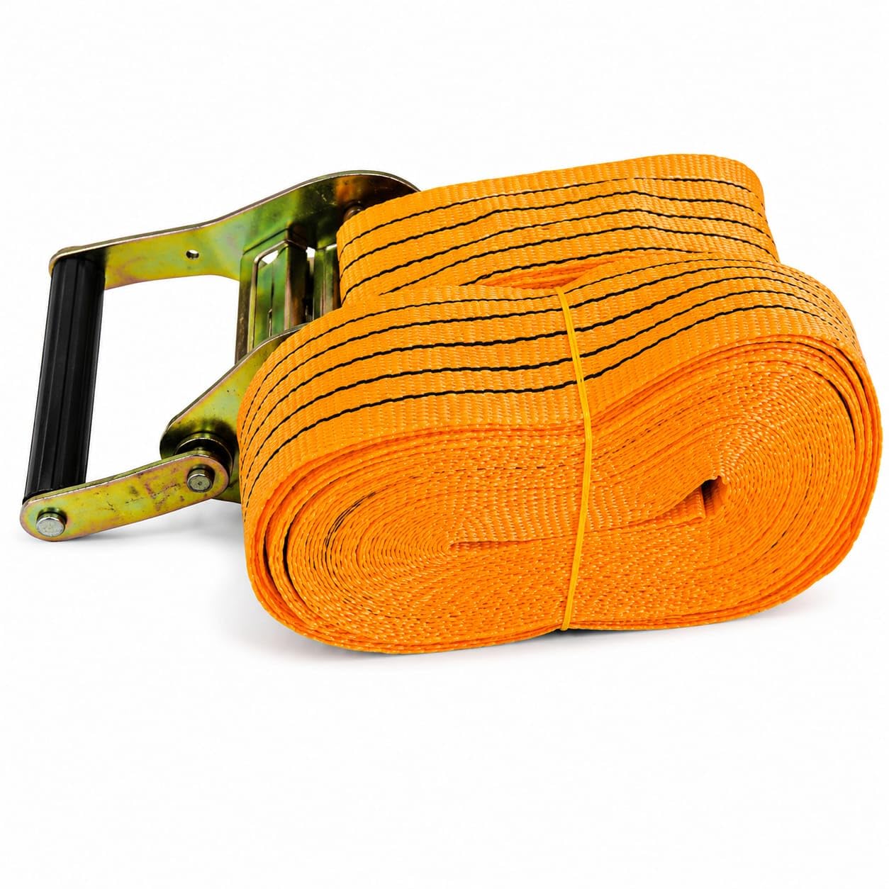 Tie Down Strap 50mm x 10m 4 Ton Ratchet Cargo Lashing Belt | 50mm x 10m | 4 Ton | Double J Hook | Heavy Duty | Pack of 1-image-31