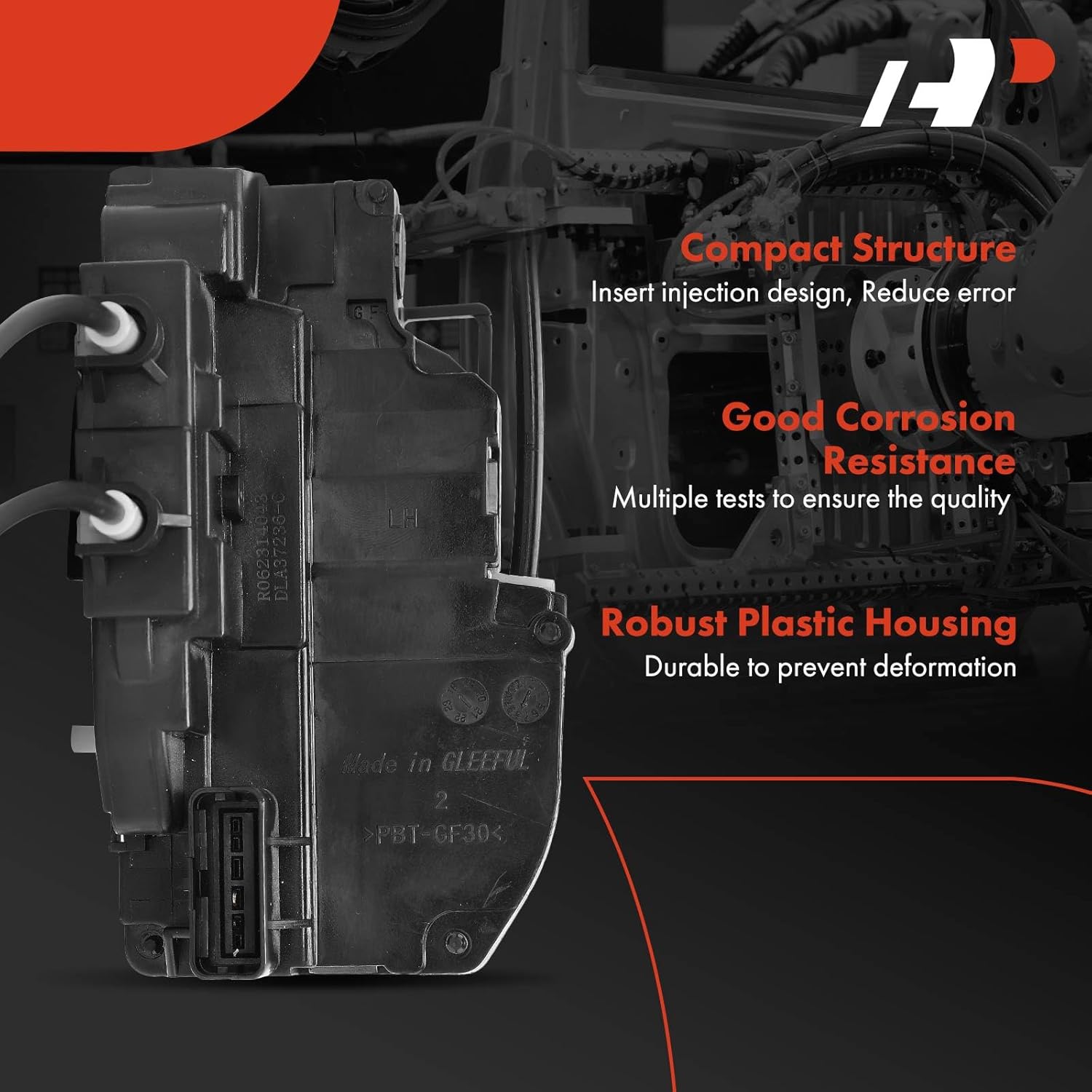 A-Premium Rear Left Driver Side Door Lock Actuator Compatible with Nissan Armada 2008-2012 & Infiniti QX56 2008-2010, Sport Utility