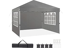 10x10 Pop Up Canopy with Sidewalls