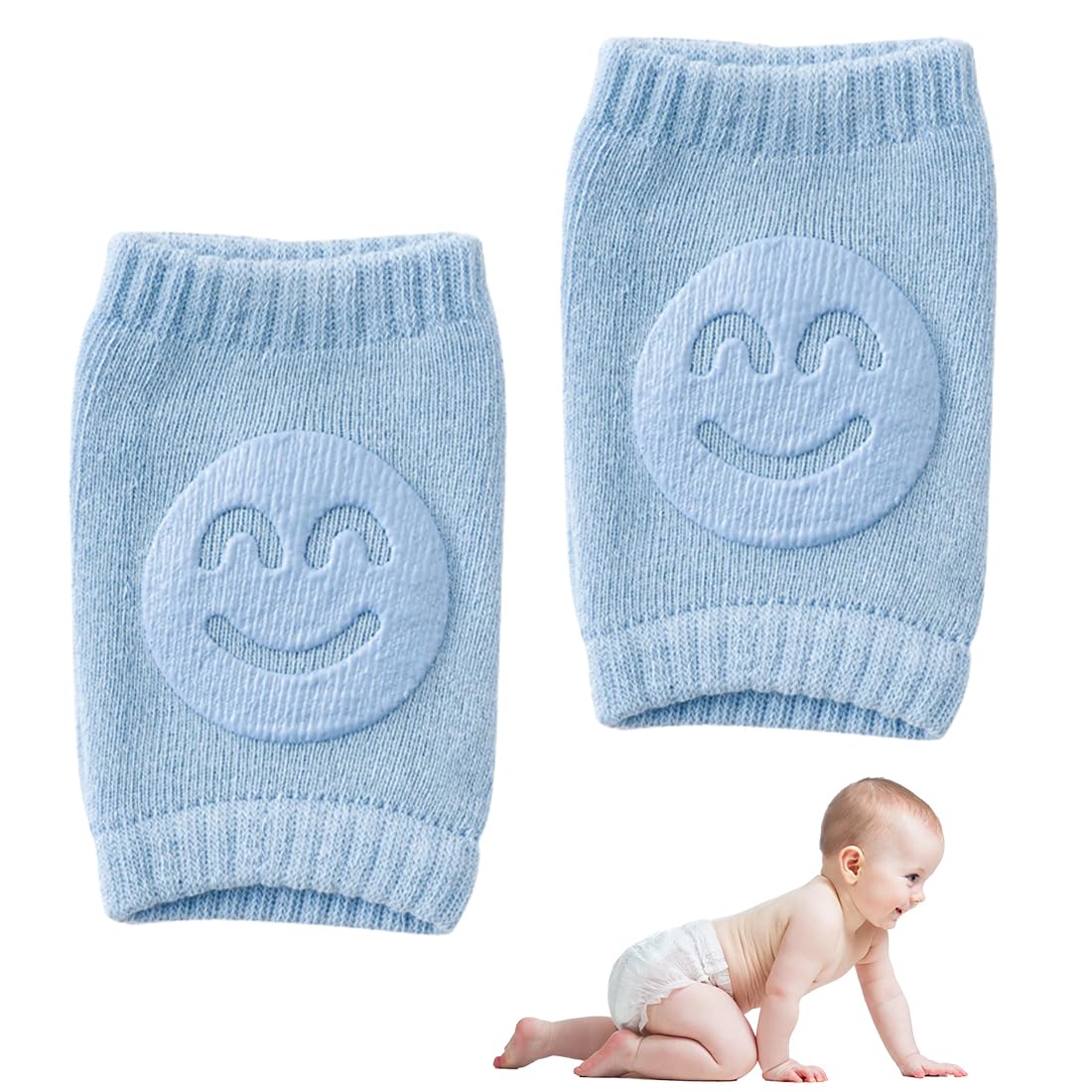 Ginocchiere Antiscivolo Per Bambini - Protezione Morbida Per Gattonamento E Primi Passi