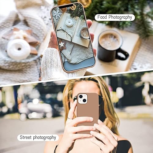 Miniatura 5 de Ownest Funda compatible con iPhone 13 y iPhone 14 de 6.1 pulgadas con silicona delgada a prueba de golpes, funda protectora para iPhone 13iPhone 14