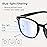 Gaoye Blue Light Blocking Glasses - Fashion Square Eyeglasses, Anti UV Ray Computer Gaming Glasses Blue Blockers for Women/Men