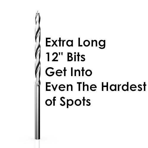 Miniatura 9 de Baker and Bolt Juego de brocas de mampostería, 10 piezas, juego de brocas para azulejos de cerámica, para hormigón, ladrillo, madera, cemento,