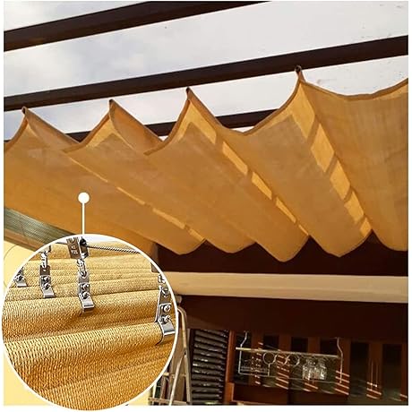 Curtain Rod Extender for Patio Shade Sail