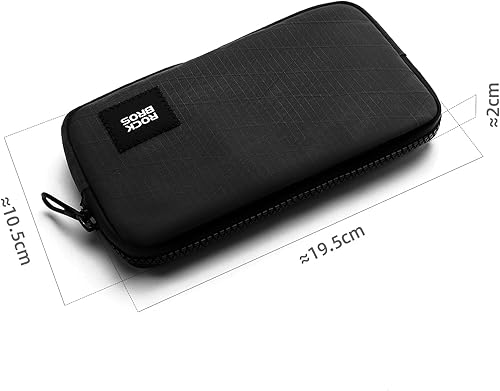 Miniatura 7 de ROCKBROS Cartera de ciclo para bicicleta, bolsa de teléfono para tarjeta pequeña, para llaves, caja de herramientas, almacenamiento conveniente para