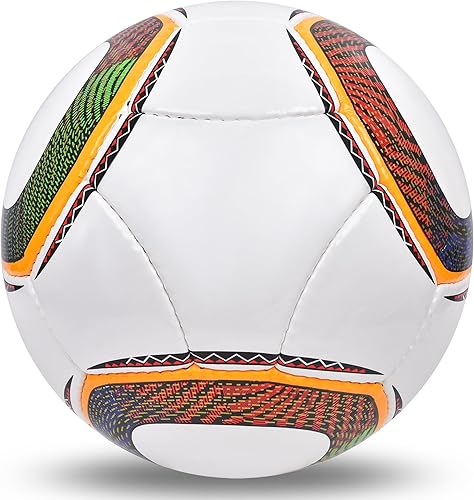 Miniatura 2 de TYMZ Balón de fútbol de la Copa Mundial de Sudáfrica 2010, pelota oficial del partido, pelota de fútbol de calidad cosida a mano de primera calidad,