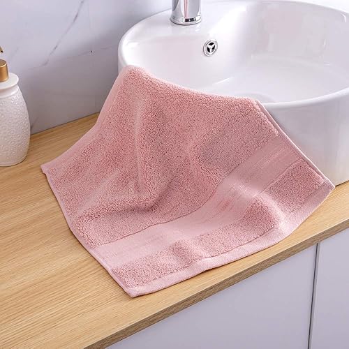 Miniatura 5 de Juego de 3 toallas de baño de lujo, juego de toallas 100% algodón (1 toalla de baño grande, 1 toalla de mano, 1 toalla) ultra suave y altamente