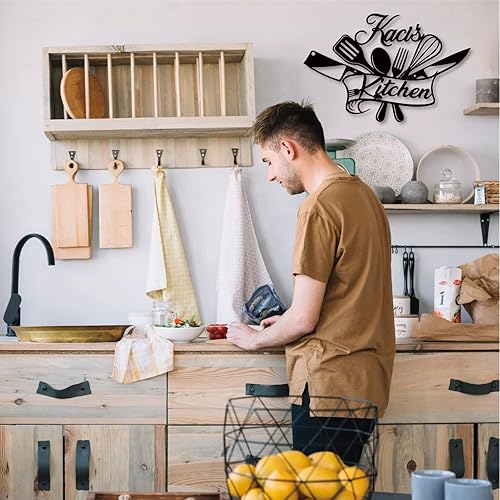 Miniatura 6 de Decoración de cocina, letrero de cocina, letrero de nombre de cocina personalizado, decoración de palabras de cocina personalizadas, arte de pared,