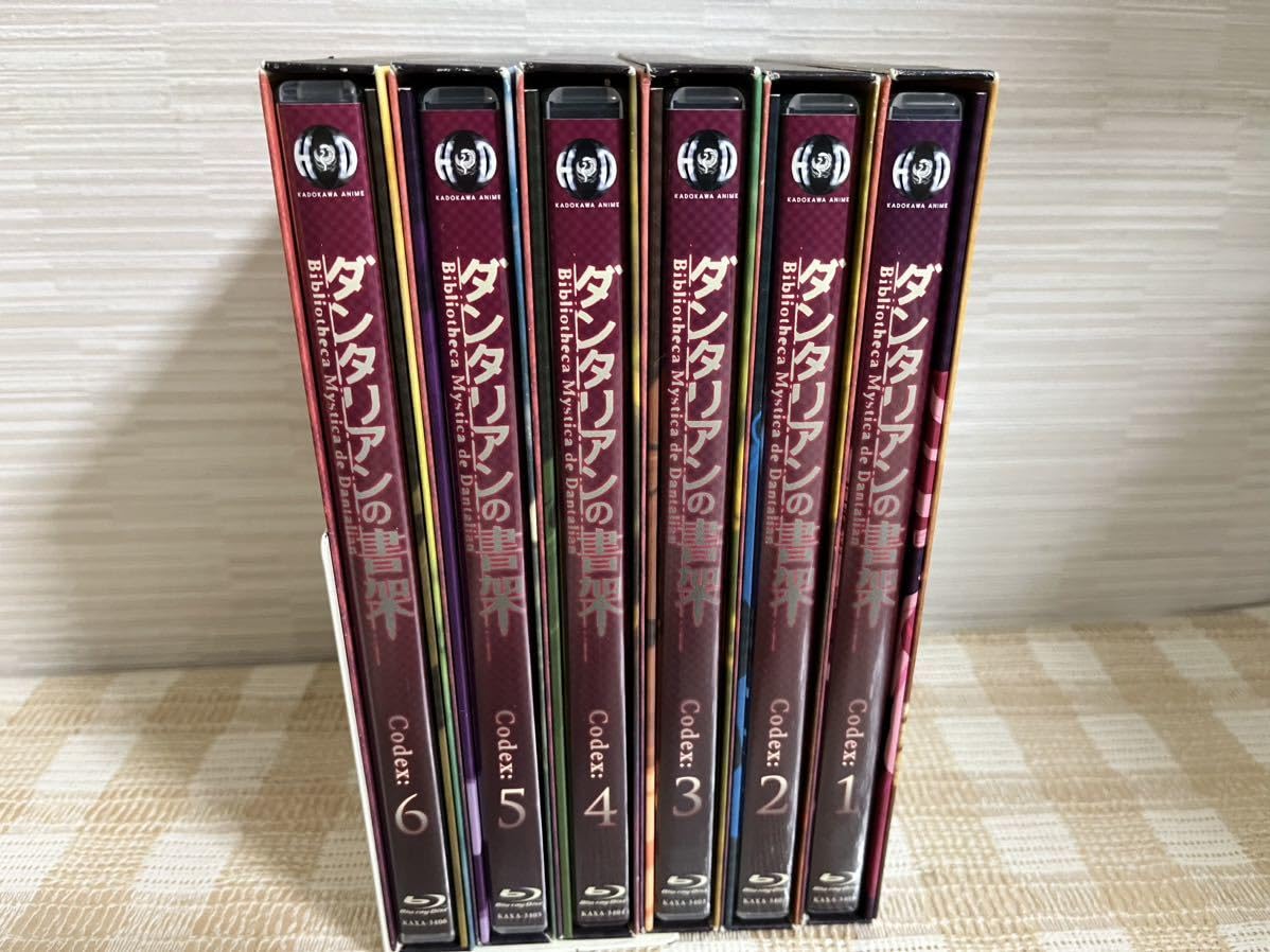 Amazon.co.jp: ダンタリアンの書架 初回全6巻セットBlu-ray