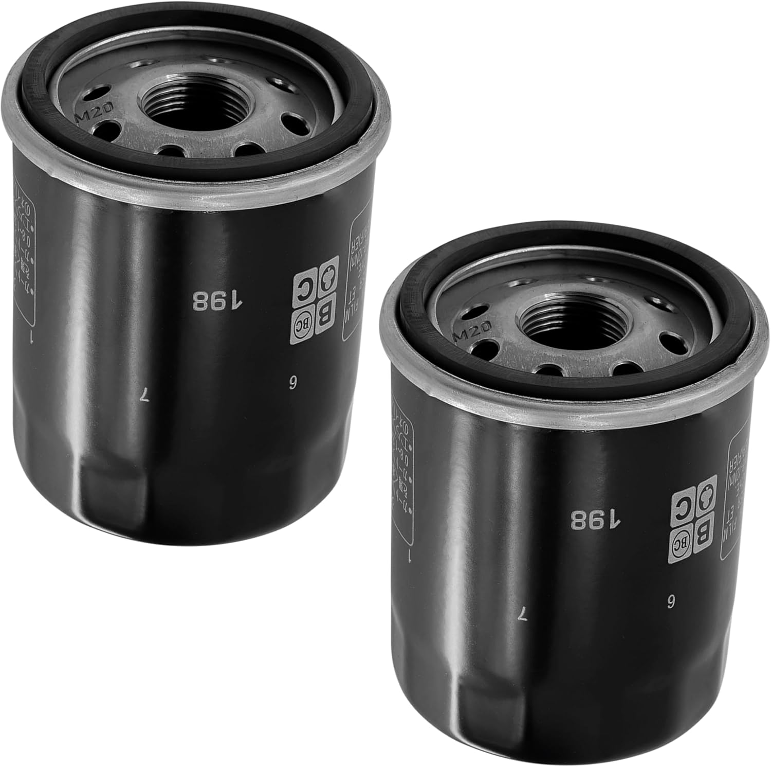 Caltric 2 Pack Oil Filter Compatible with Victory Cross Roads Country 2010-2014