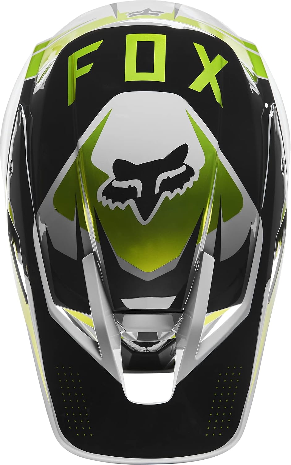 Fox Racing Unisex V3 RS Motocross Dirt Bike Helmet, Fluorescent Yellow, Medium
