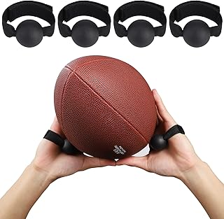 TOBWOLF 4PCS American Football Catching Trainer Band, Rugby Football Catching Receiver Trainers, Football Receiving Traini...