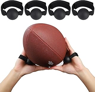 TOBWOLF 4PCS American Football Catching Trainer Band, Non-Slip Rugby Football Receiving Training Aid, Football Receiving T...