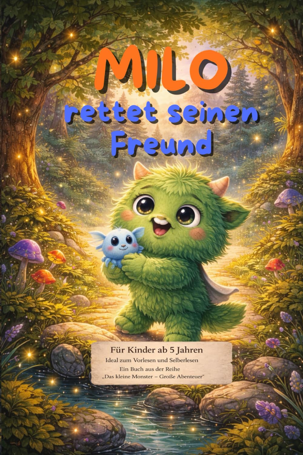 Milo rettet seinen Freund: Eine mutige Bilderbuchgeschichte über Freundschaft und Angst für 5 bis 7 Jahre. Ein Buch aus der Reihe "Das kleine Monster ... Monster – Große Abenteuer (Bilderbuch))