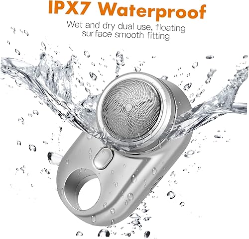 Miniatura 5 de FOMIYES 4 piezas de afeitadora eléctrica portátil mini máquina de afeitar para hombre afeitadora para hombre afeitadora eléctrica USB mini