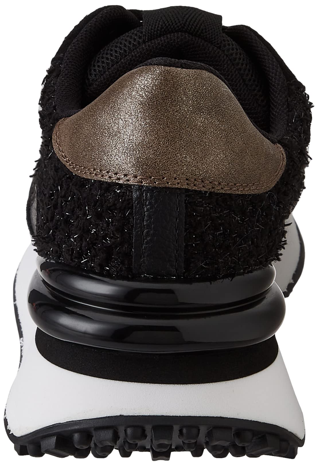 Sneakers Monocolor Off-White con Brillo para Mujer binsfeld