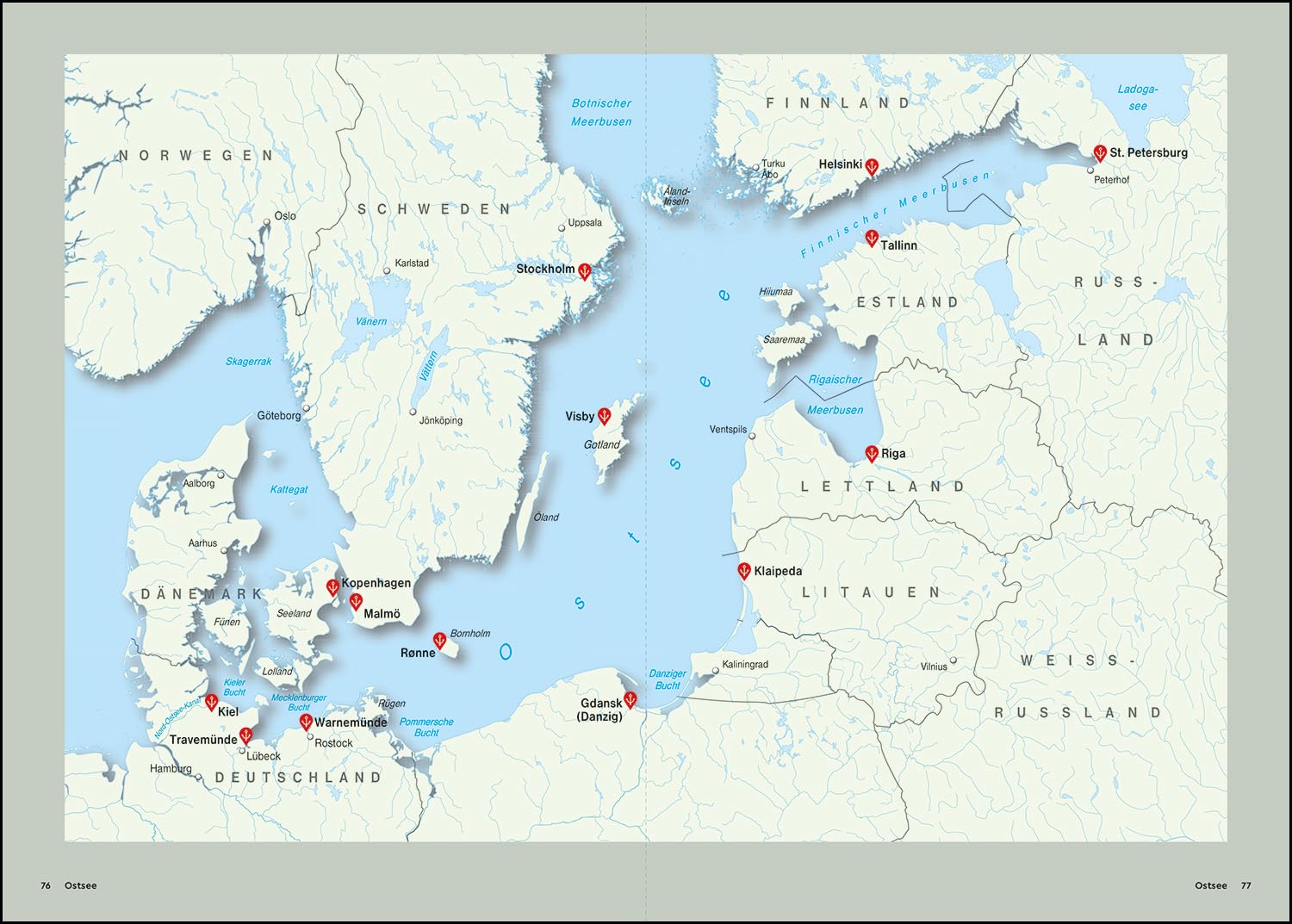 KUNTH Europas schönste Kreuzfahrtziele: Das große Reisebuch (KUNTH Unterwegs)