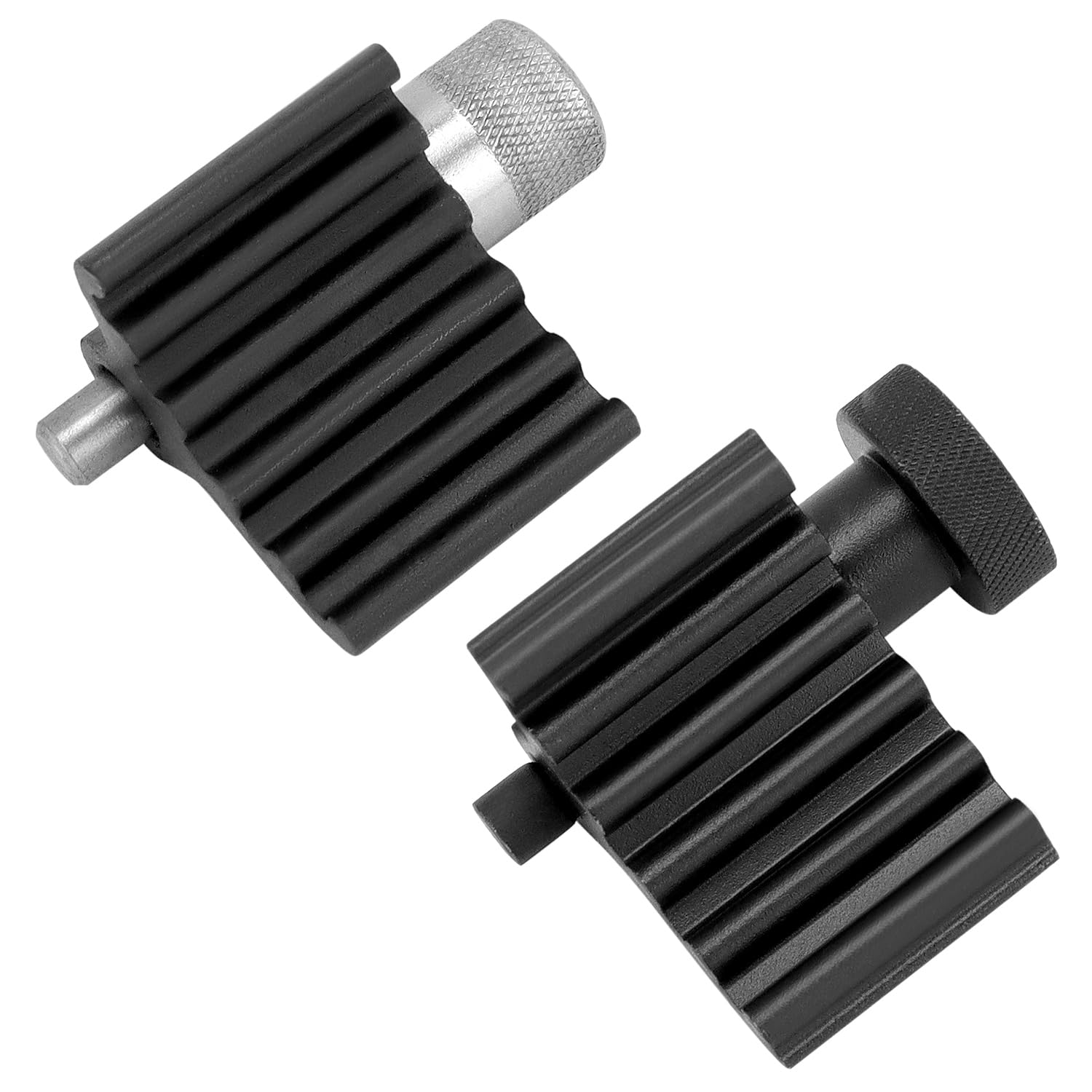 QWORK® 6 Pezzi Set di Strumenti per Il Cambio della Cinghia di Distribuzione, Kit di Strumenti di Bloccaggio della Manovella, Compatibile con VW 1.2, 1.4, 1.6, 1.9, 2.0 SDI TDI