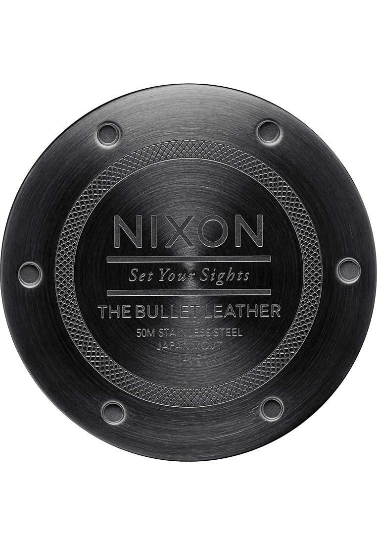 Nixon Damen-Armbanduhr Analog Quarz One Size, braun, silber
