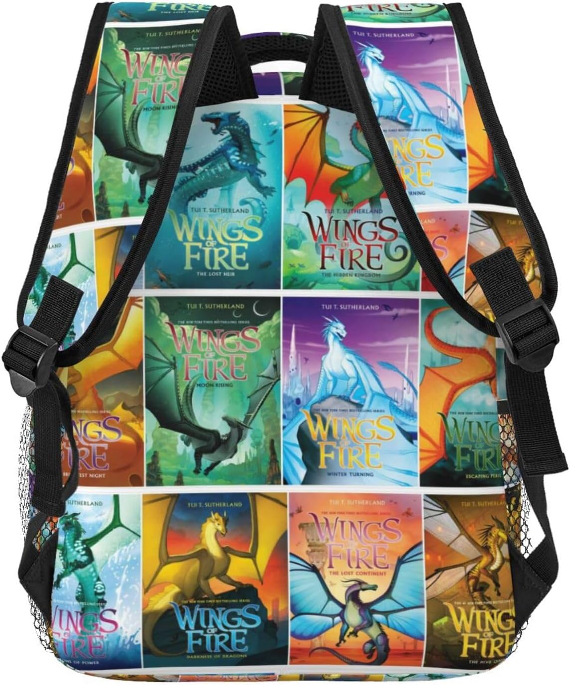 Wings Of Fire Backpack Wings Dragon Backpacks Back Pack Book Bags Laptop Bag Large Capacity Lightweight Travel Work Hiking Daypack For Men Women