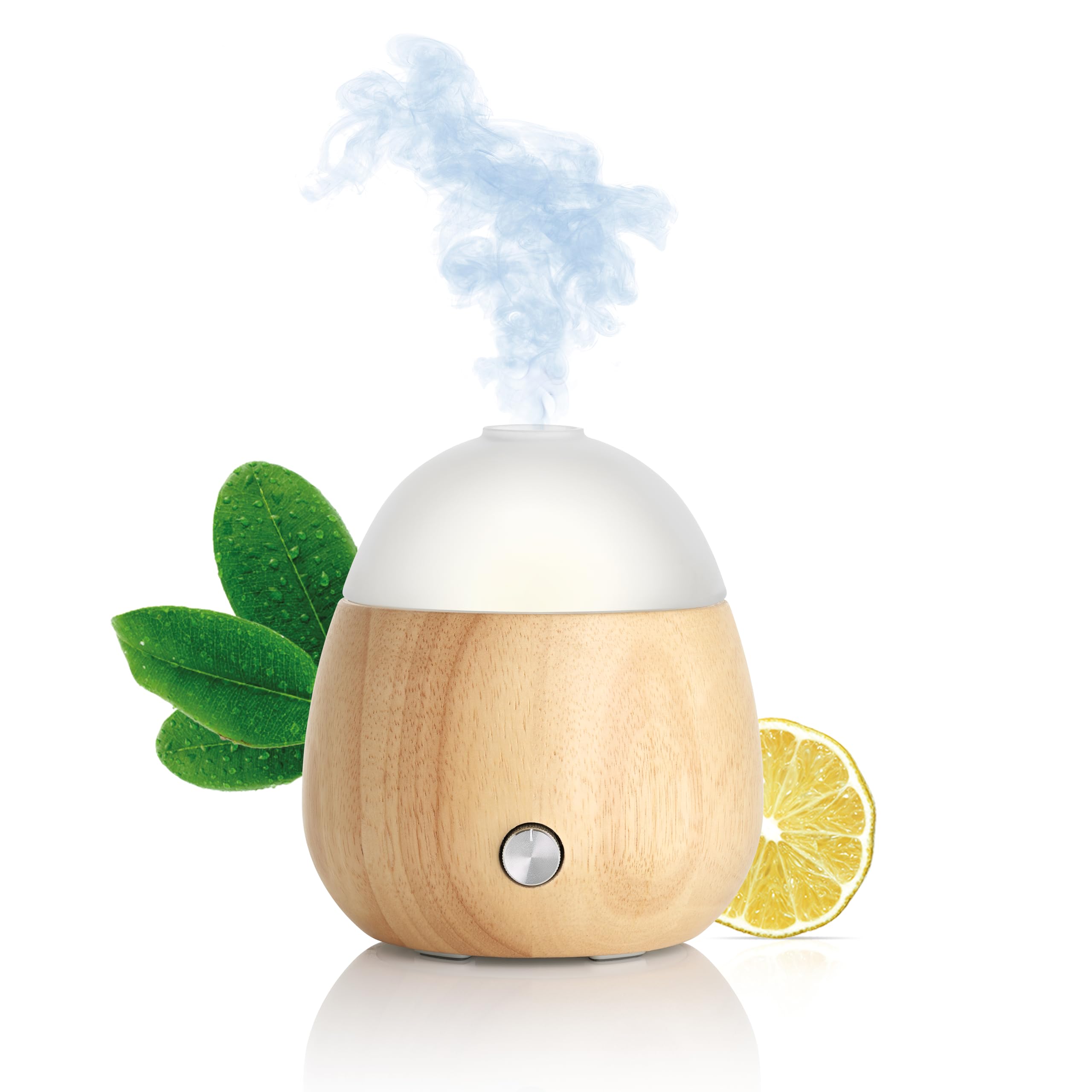 Puressentiel – Diffusore di oli essenziali umidificatore ETNA - Diffusione ad ultrasuoni - 2 effetti di nebbia - Luce d'atmosfera - fino a 10 ore di diffusione
