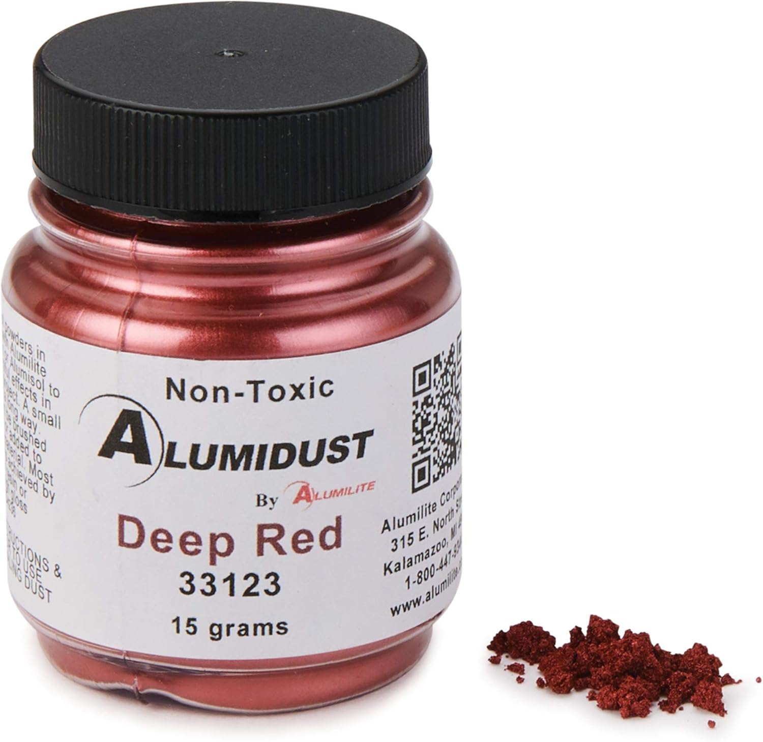 Alumilite Alumidust Deep Red, 15 Grams