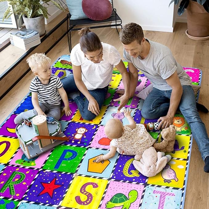 Tapete de juego de algodón teytoy para bebés, alfombra súper suave miniatura 8