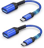 Vista 1 de JSAUX Adaptador USB C a USB [2 unidades], cable OTG tipo C 3.0 OTG On The Go tipo C macho a USB A hembra adaptador compatible con MacBook, iPhone 16