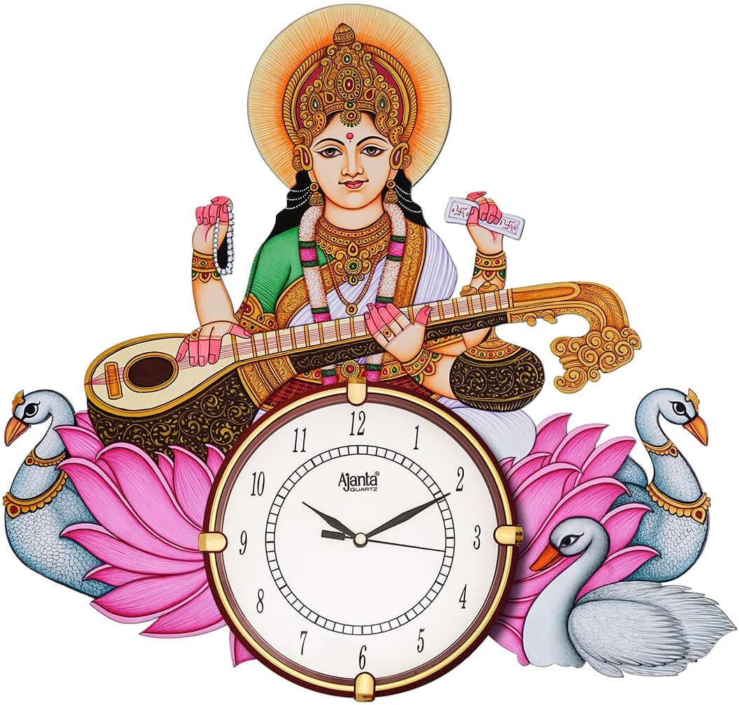 Buy Circadian Ajanta Peacock Design Wall Clock for Home décor Living