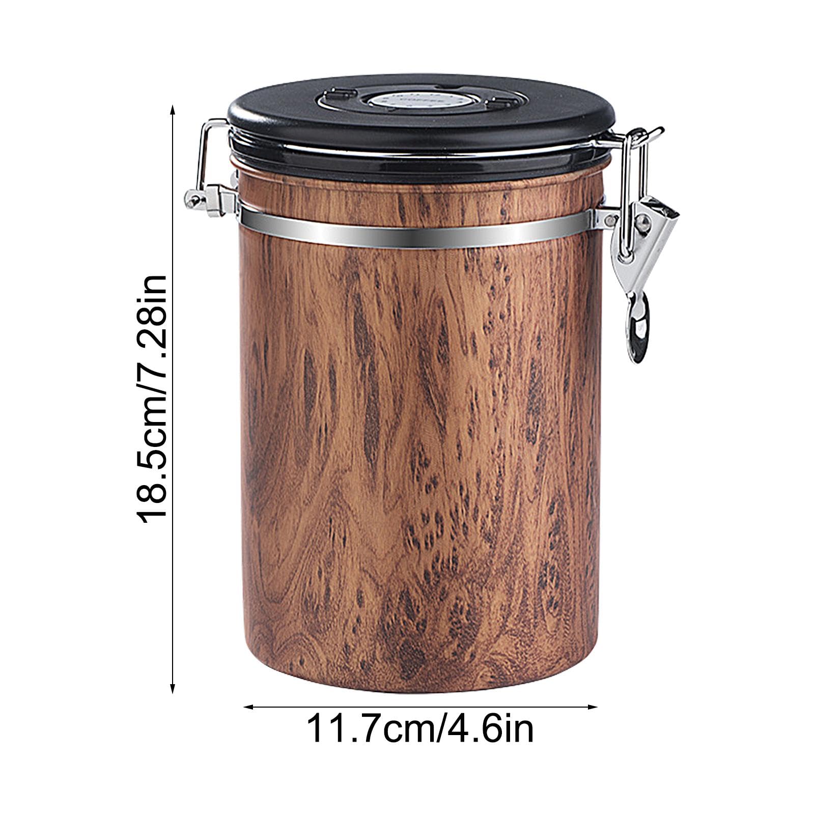 Changan-Récipient à Thé Pot Scellé De Thé En Grains De Café En Acier