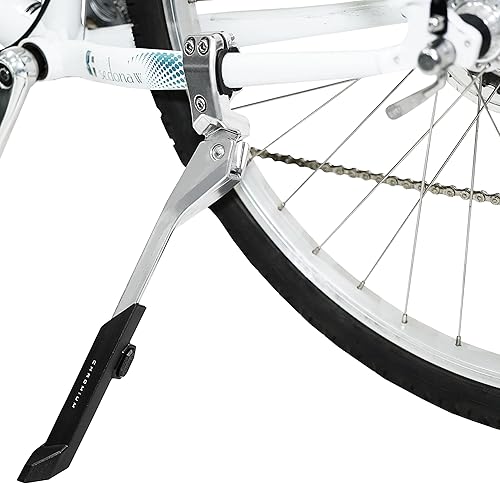 Soporte lateral trasero para bicicleta de BV, de aleación con altura ajustable, para bicicletas de 24 a 28 pulgadas