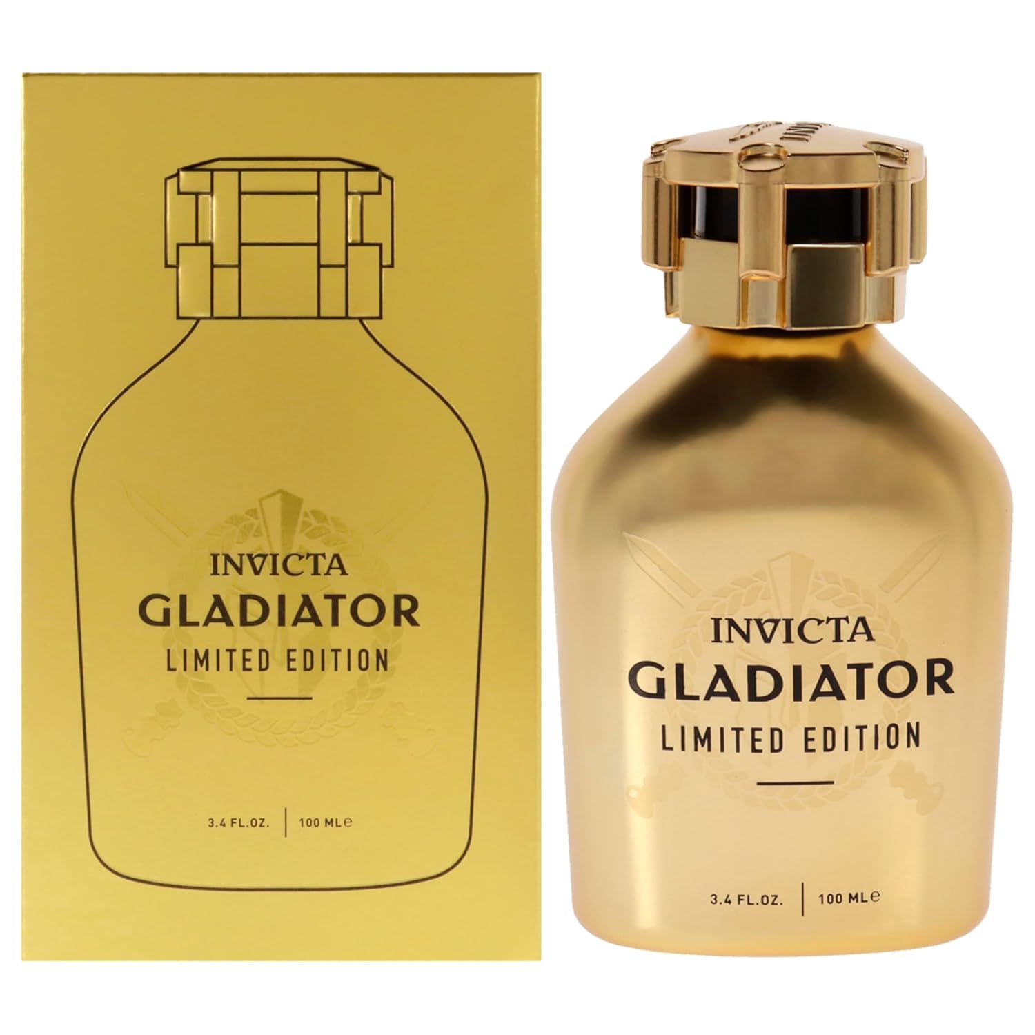 Invicta Gladiator EDP Spray (Limited Edition) Men 3.4 oz Beauty & Personal Care
