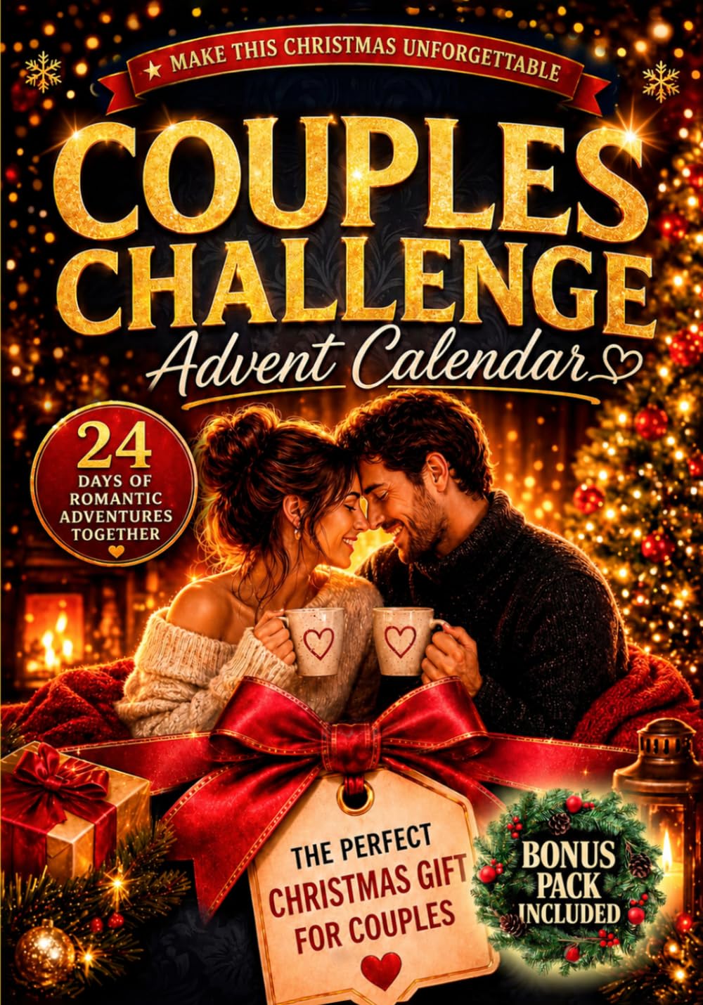 Couples Challenge Advent Calendar: 24 Days of Competitive Games, Fun Dares, and Interactive Mini Challenges for Two in a Playful Christmas Countdown (The Christmas Countdown Collection)