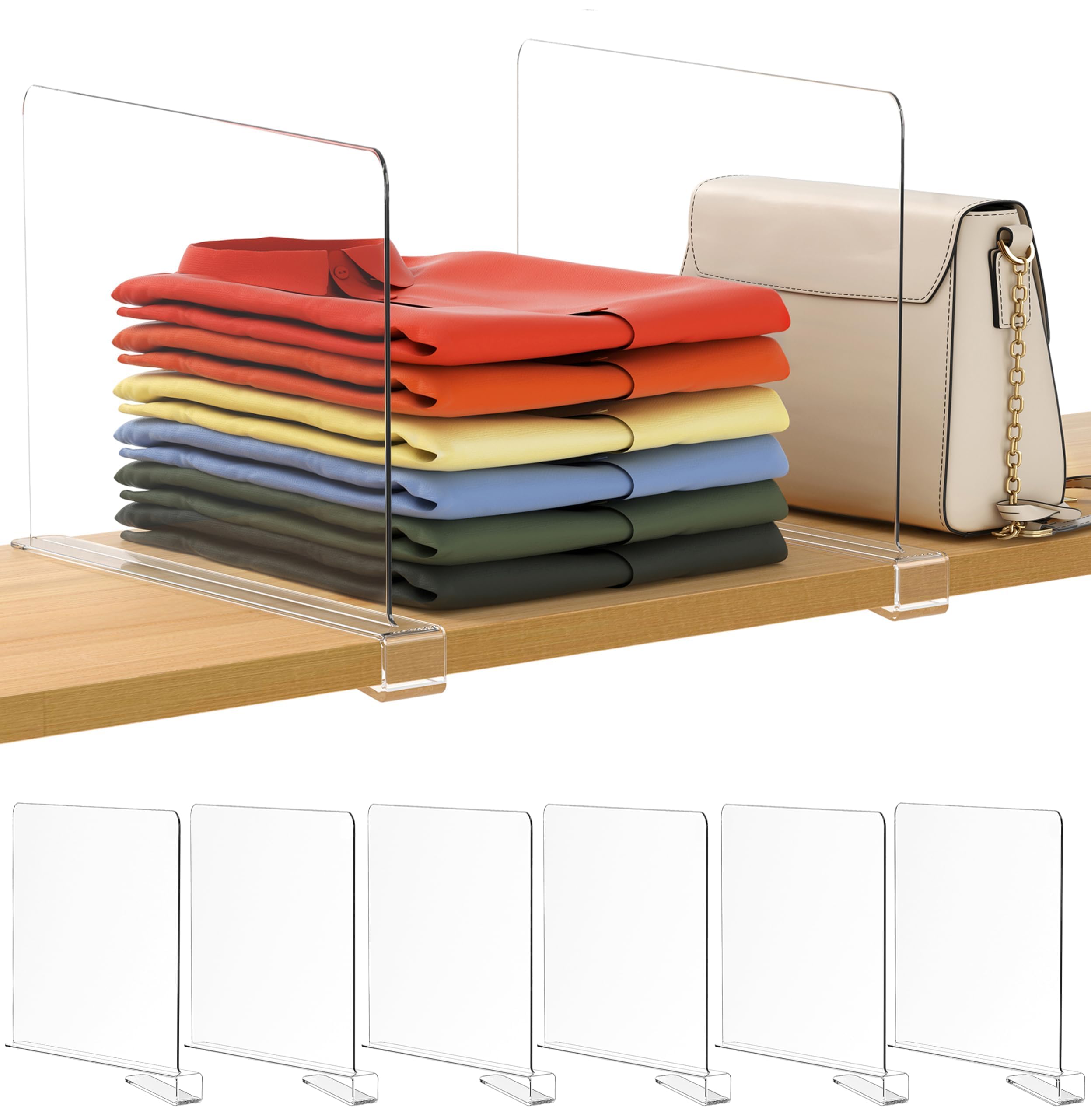 Amazon.com: Famyards 6 Pack 12 Inches [Extra Tall Version] Clear
