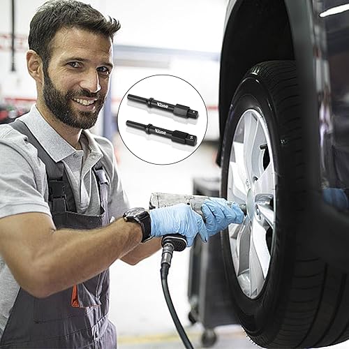 Miniatura 6 de V019-1Kit Juego de disyuntor de pernos neumático 37315 y 37316, ayuda a quitar pernos y tuercas agarrados y congelados