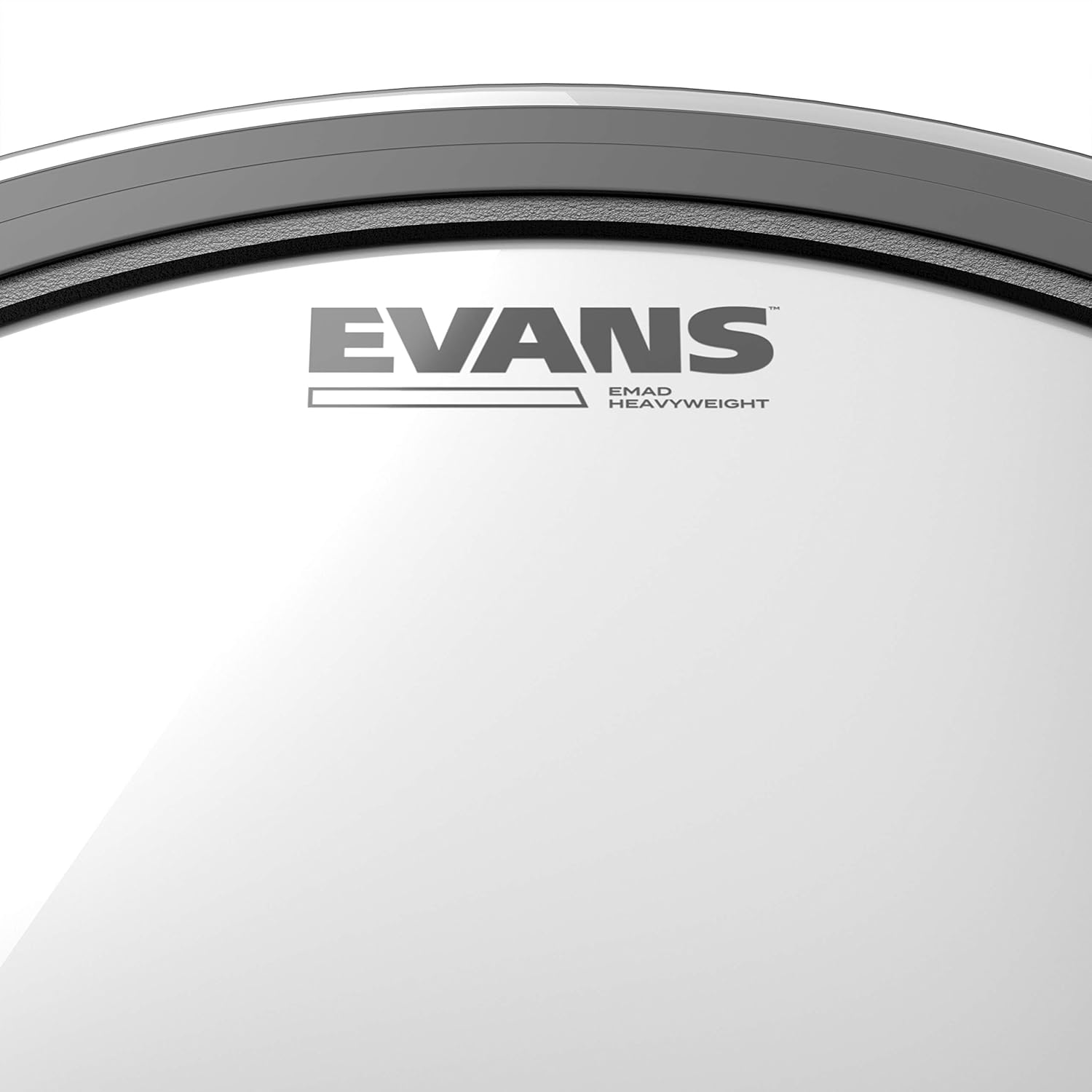 Evans Bass Drum Heads - EMAD Heavyweight Clear Bass Drumhead - BD18EMADHW - 18 Inch