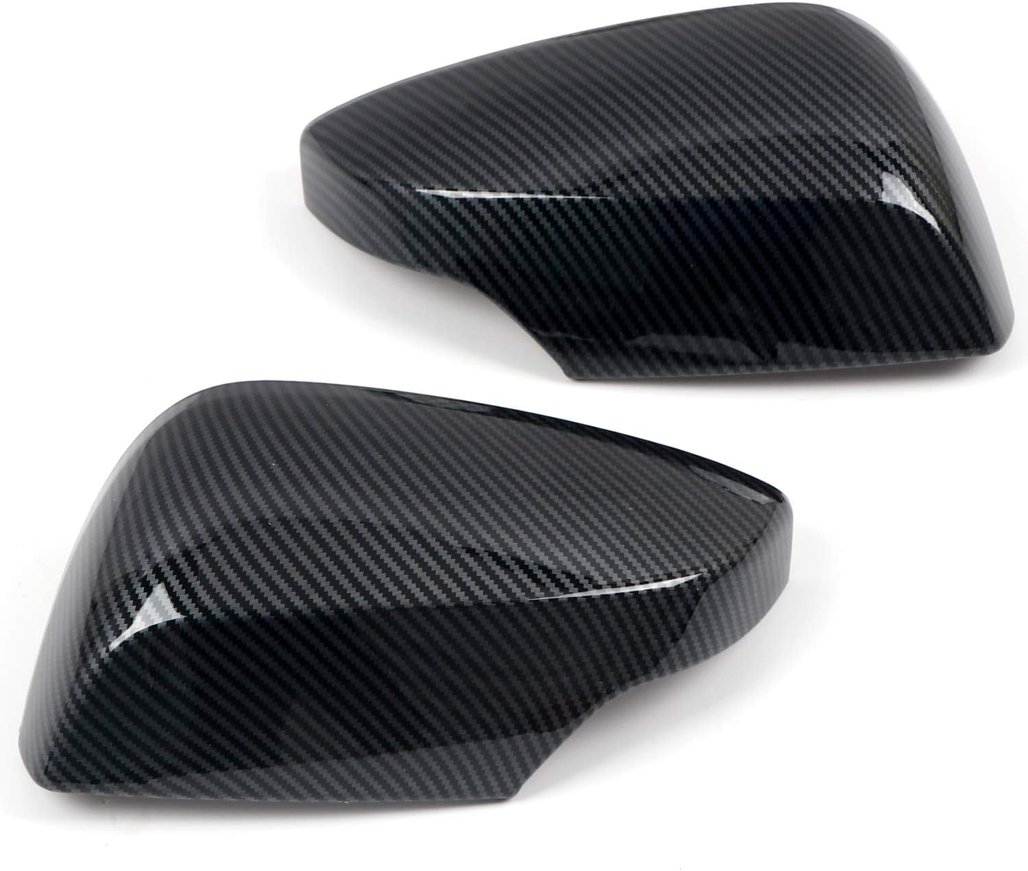 Carbon Grain Car Review Side Mirror Cap Cover ABS for Subaru WRX STI 2015-2021 (Only Fit STI)
